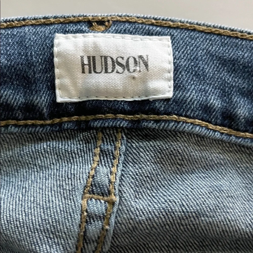 Hudson Jeans Ethan Biker Super Skinny Size 29